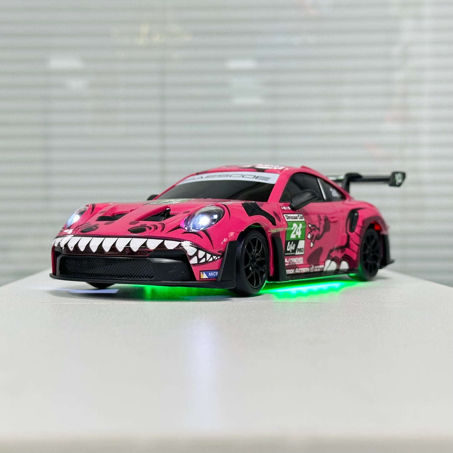 Hstar D24 1/24 Scale RC Drift Car – 4WD, Gyro Stabilized, LED Lights, 25+ KM/H