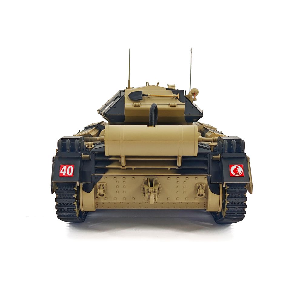 TOUCAN RC HOBBY Char radiocommandé Crusader MK III 1/16 - Rotation à 360 ° - Recul de la tour - Hauteur réglable - Système de fumée sonore TOUCAN RC HOBBY Char radiocommandé Crusader MK III 1/16 - Rotation à 360 ° - Recul de la tour - Hauteur réglable - Système de fumée sonore