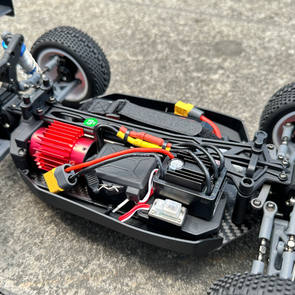 GTFans M610 1/12 RC Buggy – 60km/h High-Speed 4WD Brushless Off-Road Car with CF Chassis & 2.4GHz Remote