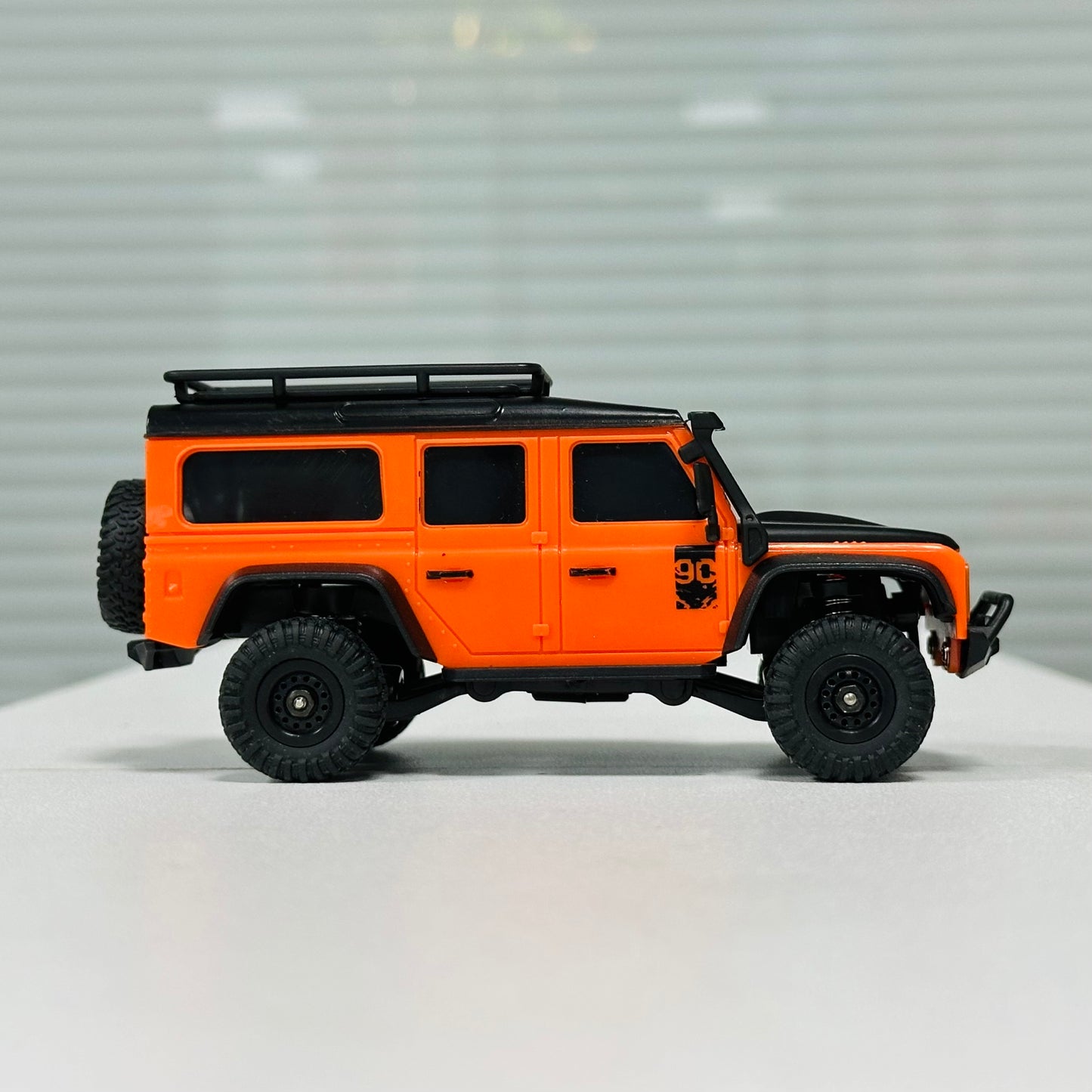 HB Toys 1:43 4WD Mini RC Rock Crawler – App & 2.4GHz Remote Control, LED Lights, USB Rechargeable Micro Off-Road Truck