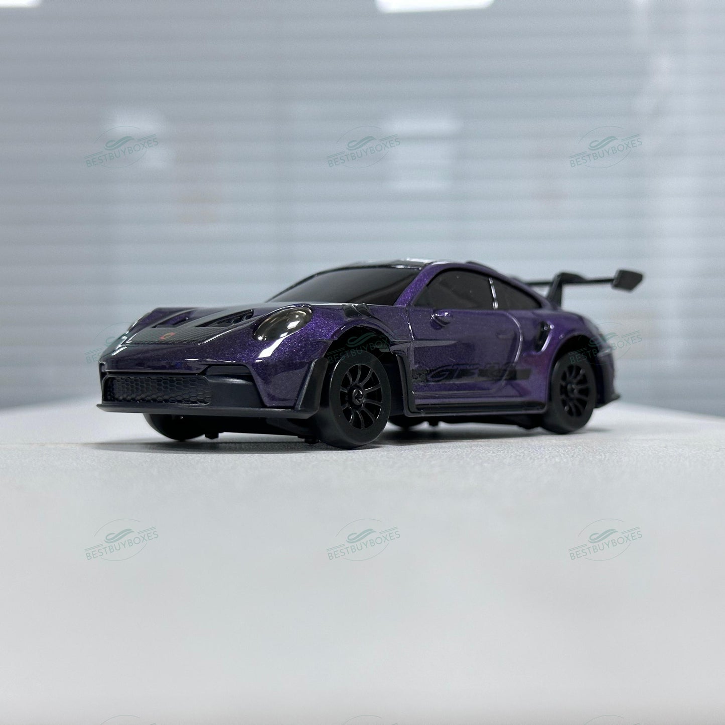 HStar D43-01Q 1/43 Scale 4WD Alloy RC Drift Car Porsche 911 with Gyro & LED Lights