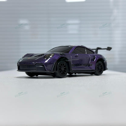 HStar D43-01Q 1/43 Scale 4WD Alloy RC Drift Car Porsche 911 with Gyro & LED Lights