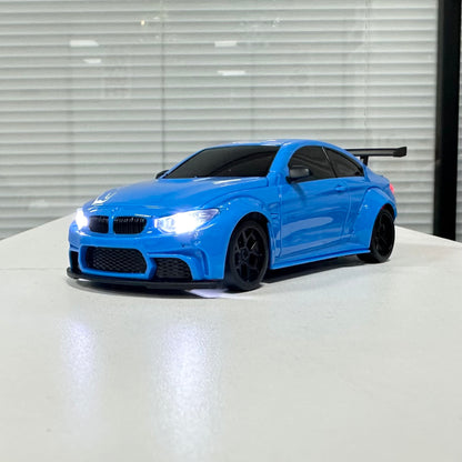 Jiabaile 1/36 Full Proportional 4WD Mini RC Drift & Racing Car with Gyro – Carbon Fiber Chassis, LED Lights, 25km/h