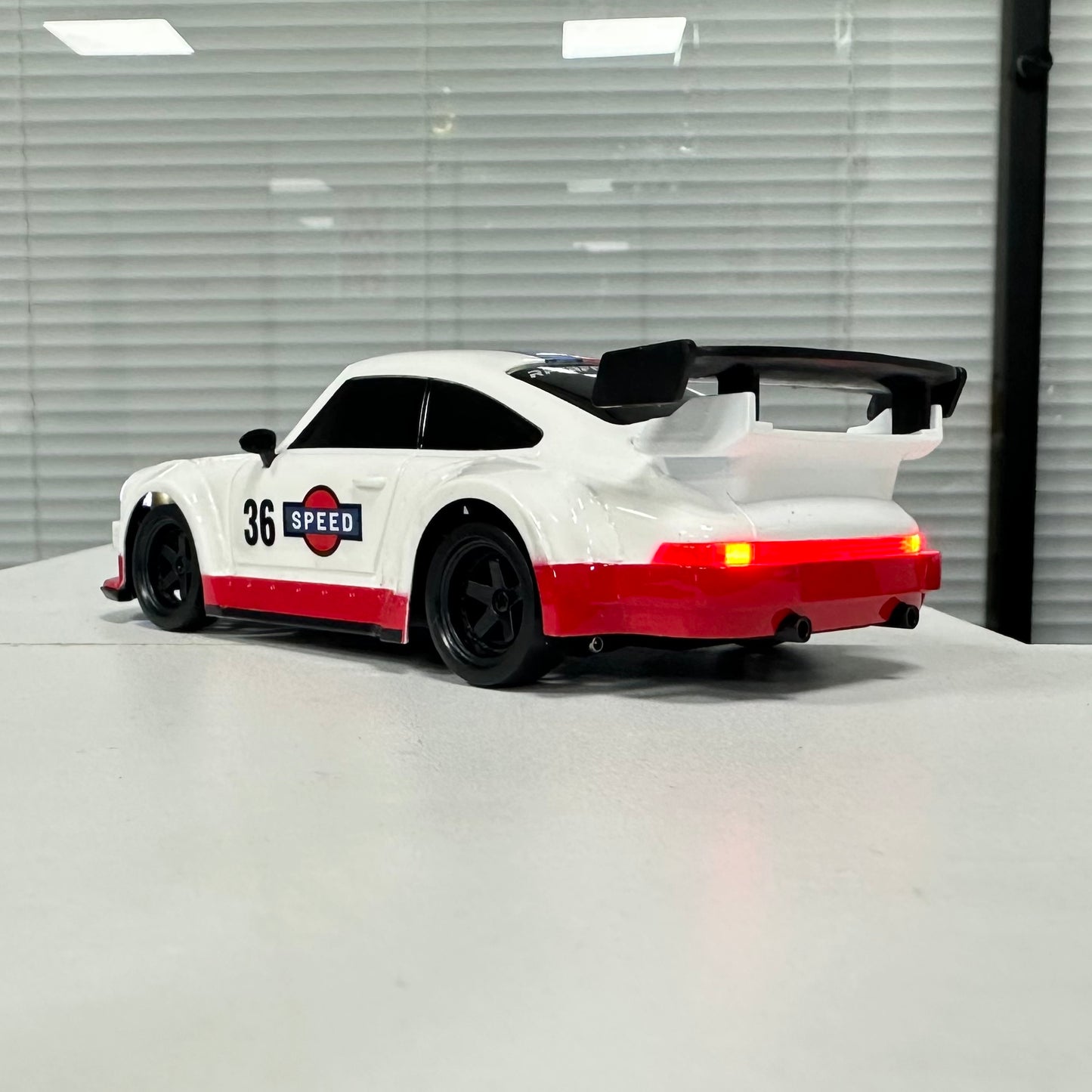 Jiabaile 1/36 Full Proportional 4WD Mini RC Drift & Racing Car with Gyro – Carbon Fiber Chassis, LED Lights, 25km/h