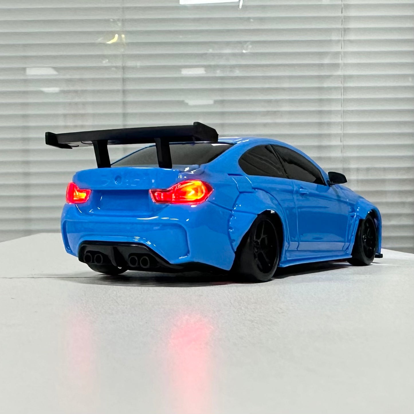 Jiabaile 1/36 Full Proportional 4WD Mini RC Drift & Racing Car with Gyro – Carbon Fiber Chassis, LED Lights, 25km/h