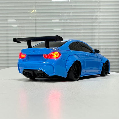 Jiabaile 1/36 Full Proportional 4WD Mini RC Drift & Racing Car with Gyro – Carbon Fiber Chassis, LED Lights, 25km/h