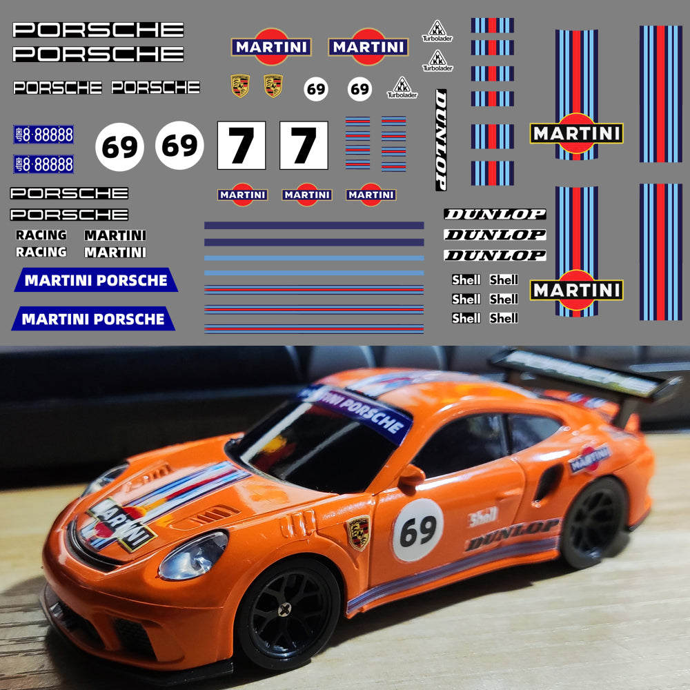 Custom Stickers/Decals for Jiabaile 1/43 Scale RC Drift Cars