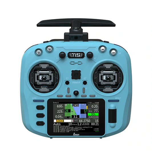 Jumper T15 2.4GHz/915MHz ELRS 1W Radio Controller with Hall Sensor Gimbals & 3.5" Color Touch Screen for FPV RC Drones