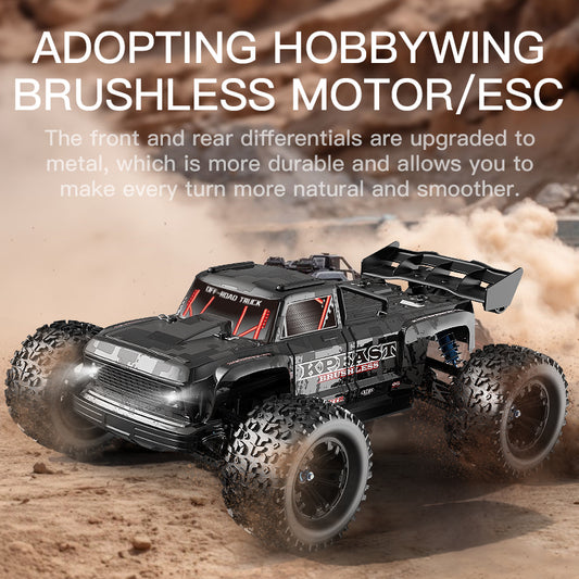KFPLAN KF16 1/12 4WD Brushless RC Truck – 60km/h, Hobbywing ESC, Flysky FS-G4P, Metal Chassis