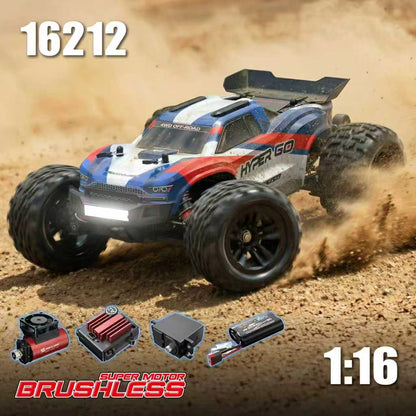 MJX Hyper Go 16212 Brushless 1/16 4WD Off-Road RC Truck – 45km/h High-Speed RTR RC Car