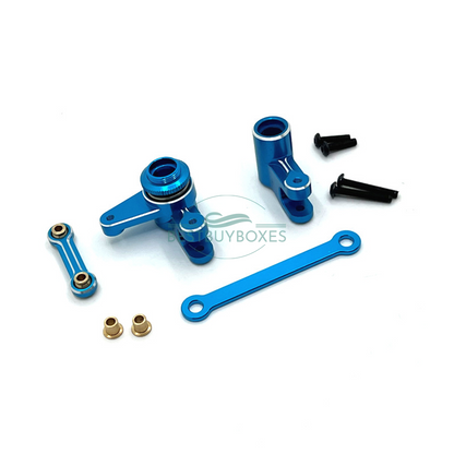 MJX Hyper Go 10208 Aluminum Upgraded Parts Full Set - Front/Rear Arms, Steering Assembly, Shock Towers & More