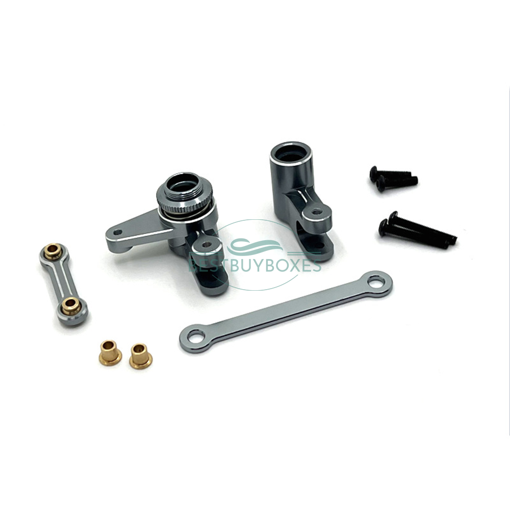 MJX Hyper Go 10208 Aluminum Upgraded Parts Full Set - Front/Rear Arms, Steering Assembly, Shock Towers & More