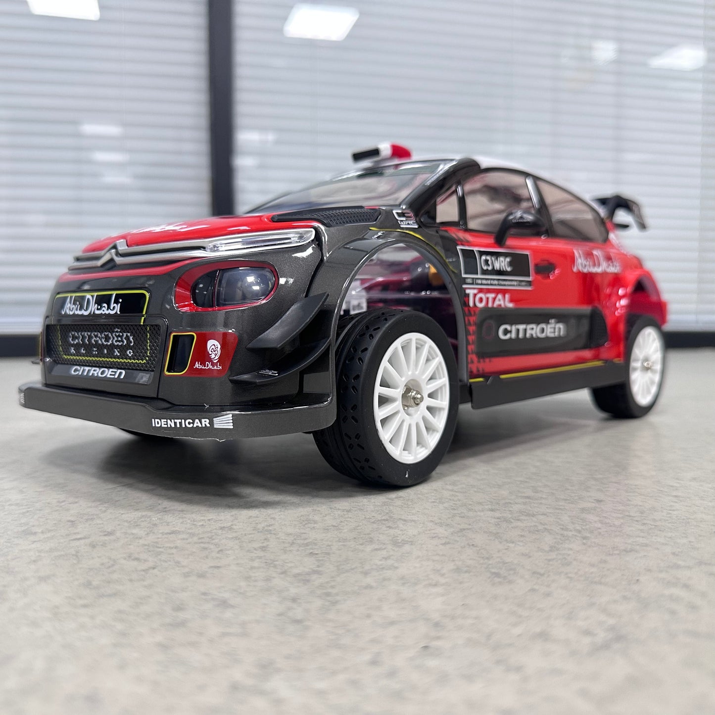 MJX Hyper Go 10303 Citroen C3 WRC – Licensed 1/10 RC Rally Car, 3S Brushless, 7075 Chassis, Gyro, Metal Drivetrain