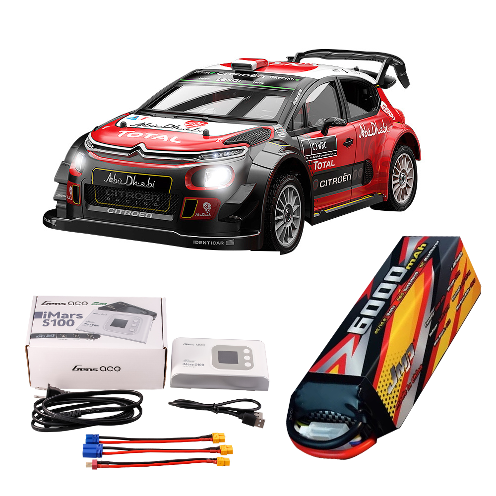 MJX Hyper Go 7303 1/7 Scale 4WD RC Rally Car – 60KM/H Brushless WRC Citroen C3 Replica