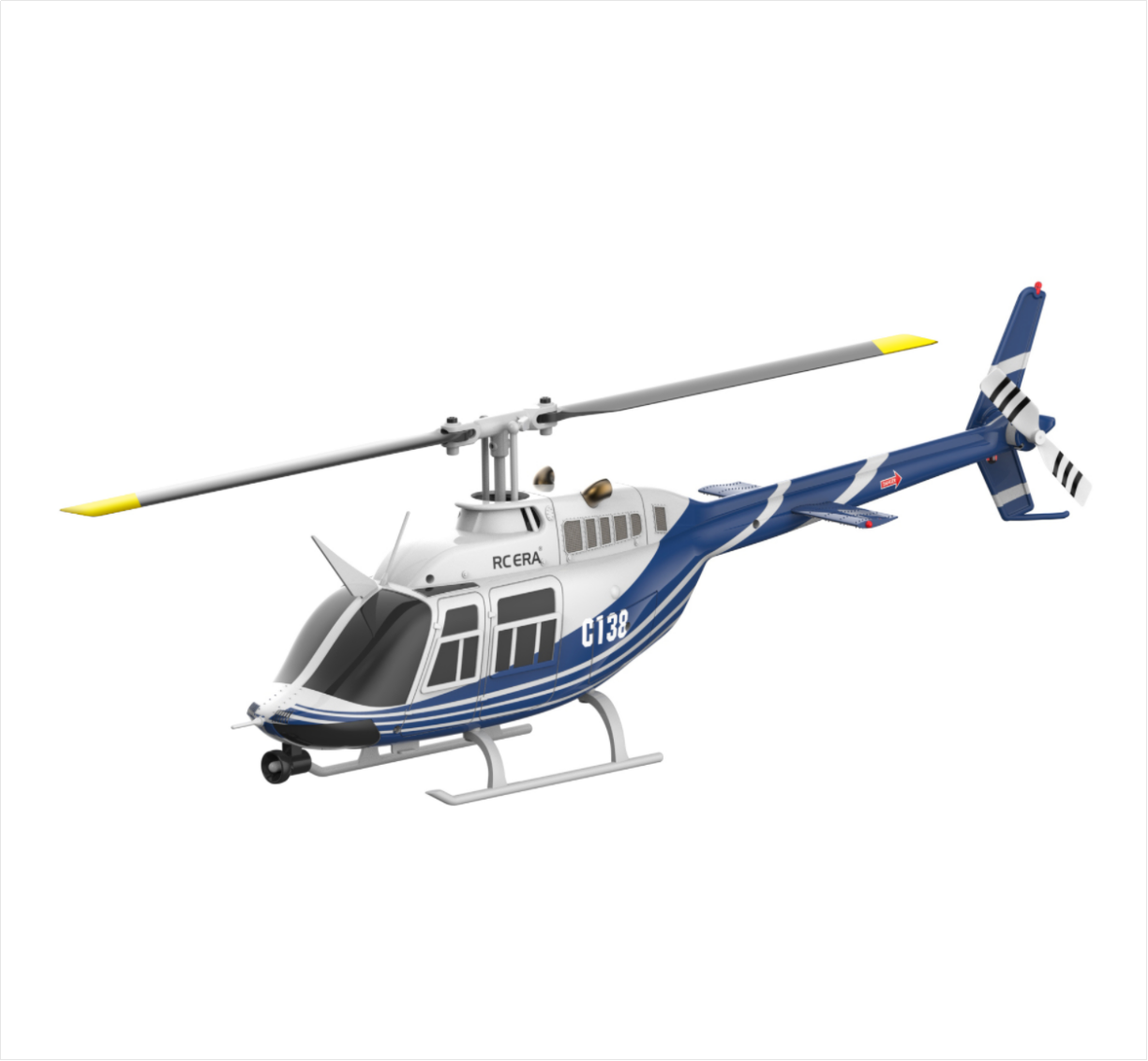 RC ERA C138 Bell 206 Flybarless Helicopter 6CH 1 33 Scale Realistic RC Model with 3D Flying Capabilities BestBuyBoxes