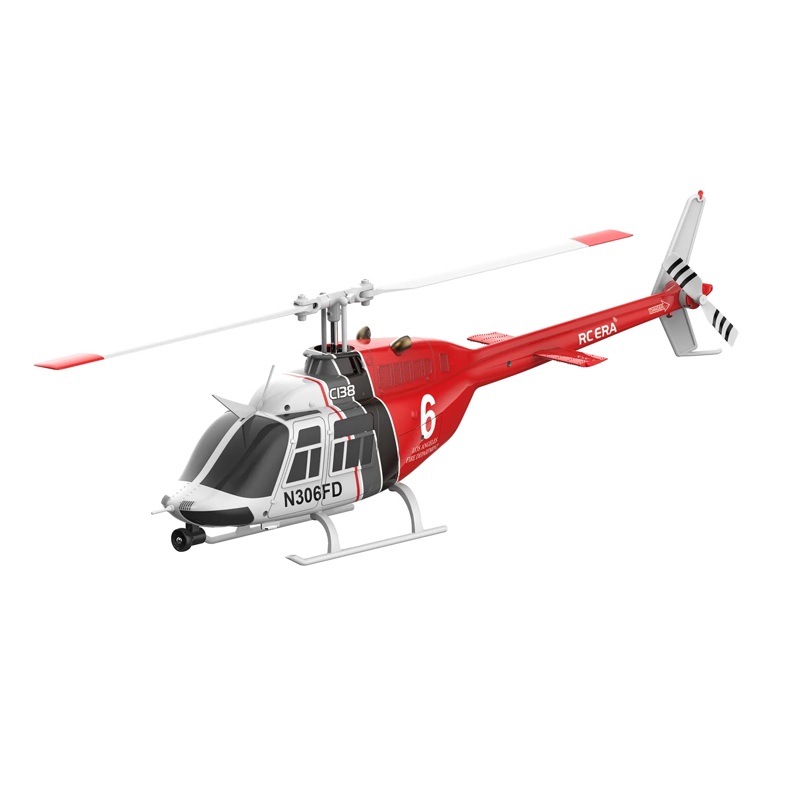RC ERA C138 Bell 206 Flybarless Helicopter - 6CH 1/33 Scale RC ERA C138 Bell 206 Flybarless Helicopter - 6CH 1/33 Scale