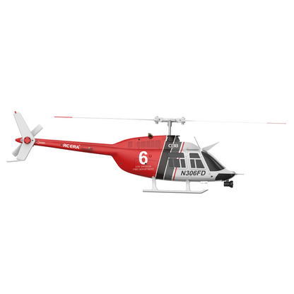 RC ERA C138 Bell 206 6CH 1/33 Scale Flybarless Realistic Brushed RC Helicopter (Altitude Hold Edition)