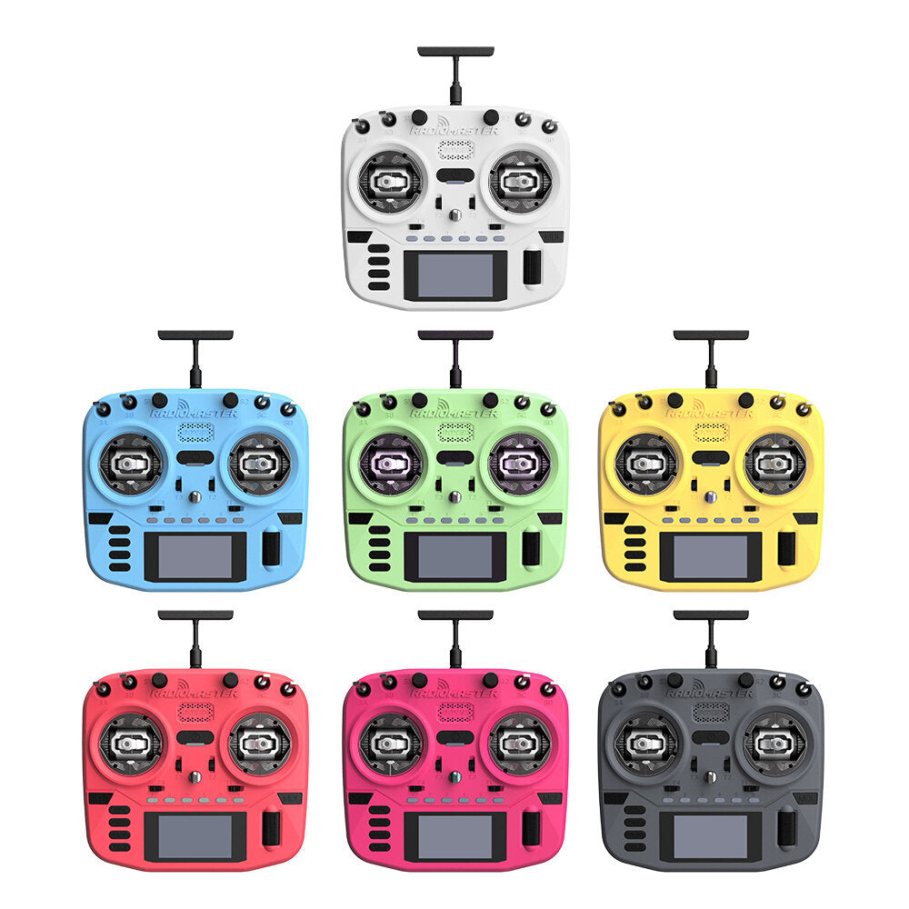 RadioMaster Boxer Crush 2.4GHz ELRS Radio Transmitter with AG01 CNC Hall Gimbals - Perfect for FPV Racing Drones, Quad RC Airplanes, Helicopters