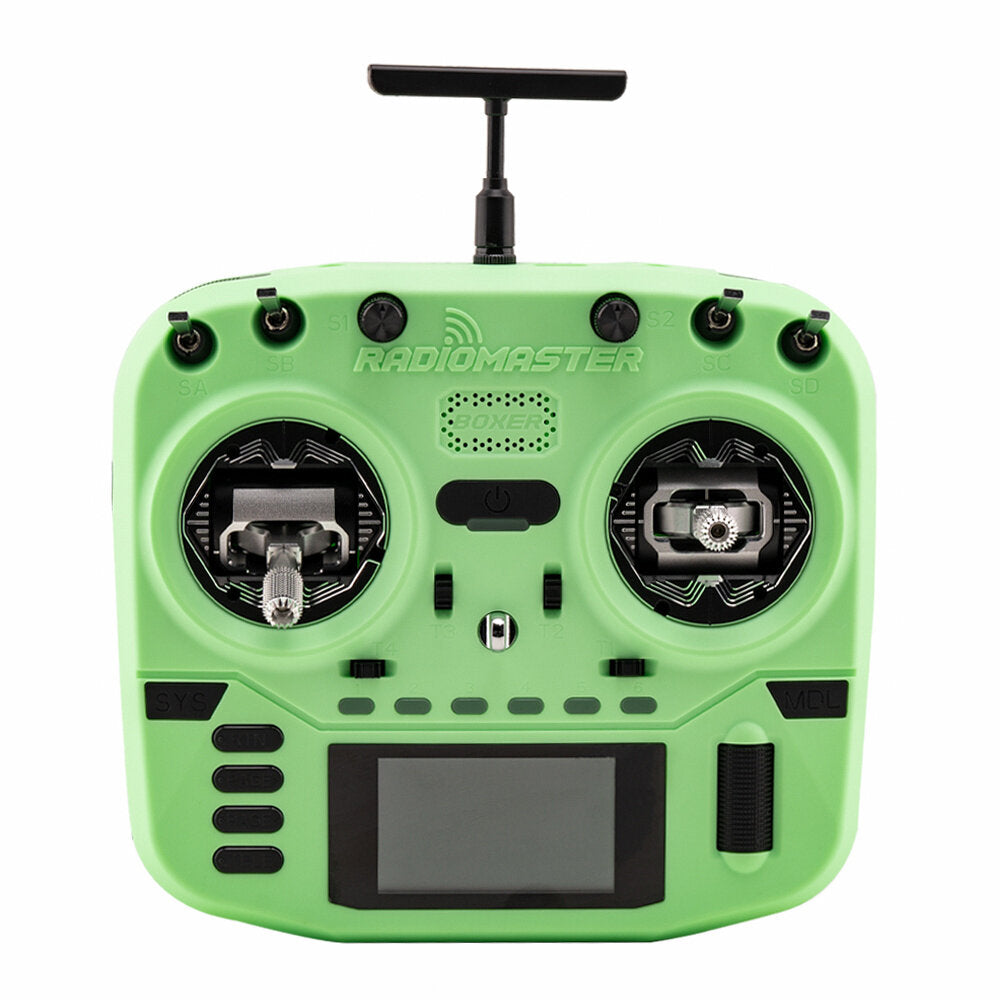 RadioMaster Boxer Crush 2.4GHz ELRS Radio Transmitter with AG01 CNC Hall Gimbals - Perfect for FPV Racing Drones, Quad RC Airplanes, Helicopters