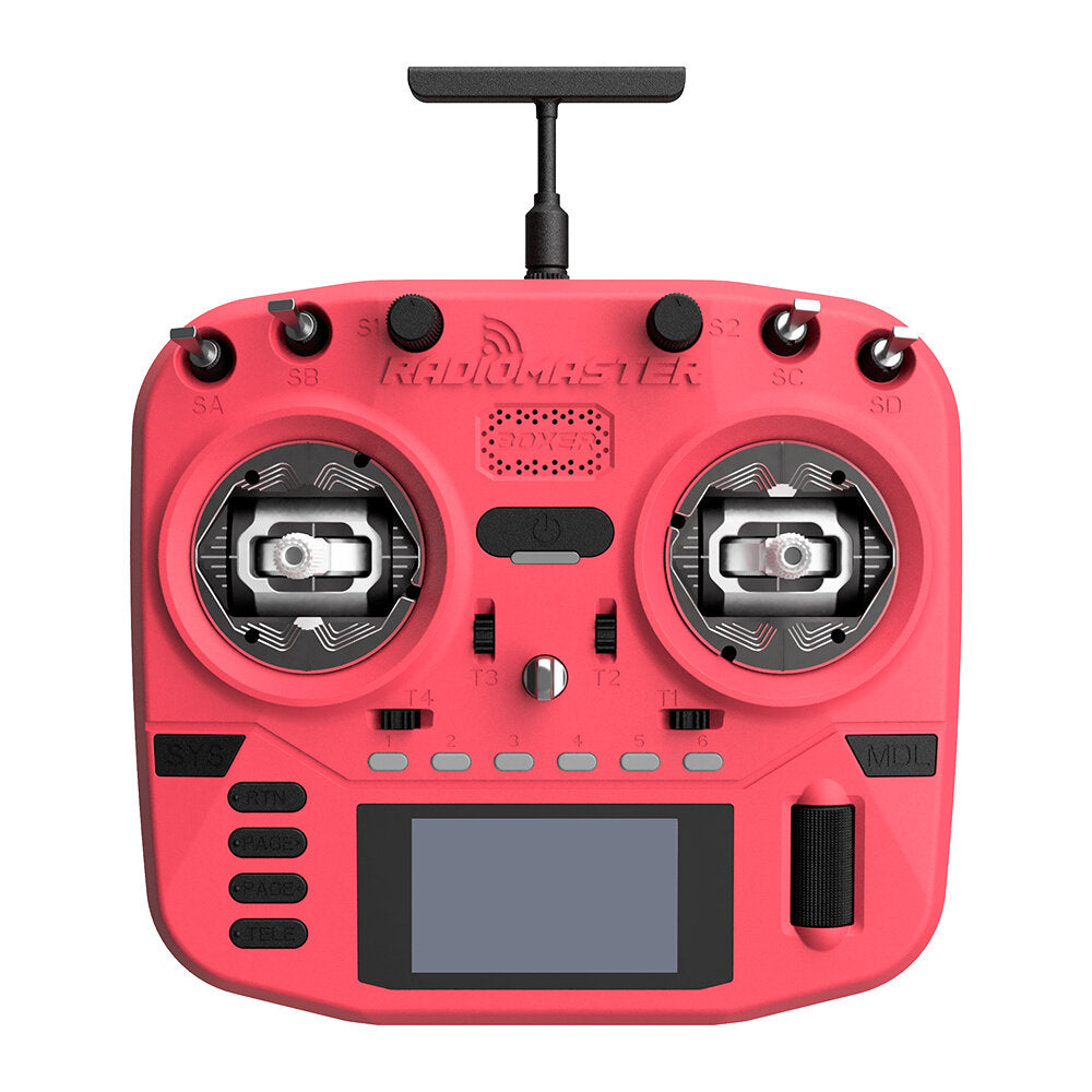 RadioMaster Boxer Crush 2.4GHz ELRS Radio Transmitter with AG01 CNC Hall Gimbals - Perfect for FPV Racing Drones, Quad RC Airplanes, Helicopters