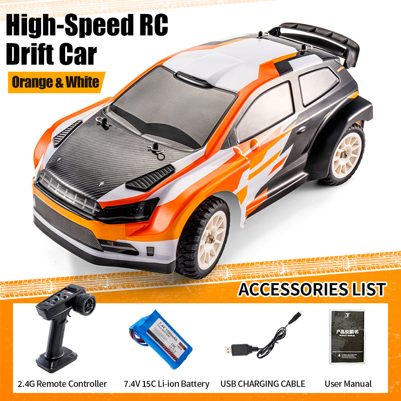 SY SY1203 1/12 4WD RC Drift Rally Car w/ Gyro, LED, Metal Drive, Oil Shocks – Upgraded Version