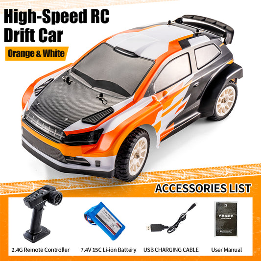 SY SY1203 1/12 4WD RC Drift Rally Car w/ Gyro, LED, Metal Drive, Oil Shocks – Upgraded Version