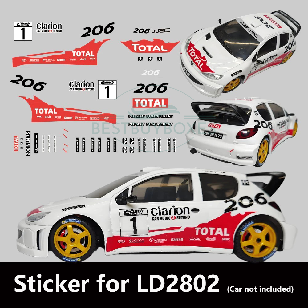 LDRC LD2802 / LD2803 / LD2804 RTR 1/28 4WD RC Drift Cars - Multiple Styles Available