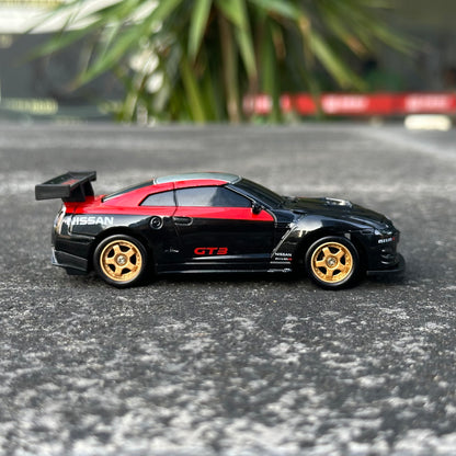 WHOOSH H4 Nissan GT-R R35 1/43 4WD Drift RC Car RTR w/ Gyro & LED – Officially Licensed