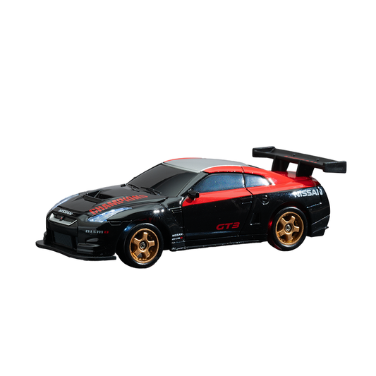 WHOOSH Nissan GT-R R35 1/43 4WD Drift RC Car RTR w/ Gyro & LED – Officially Licensed