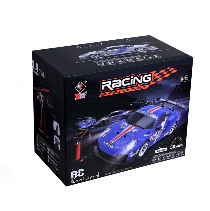 WLtoys 284191/284019-A 1/28 Scale 4WD RC Car – Drift & Rally Versions – 30km/h, Gyro, LED Lights