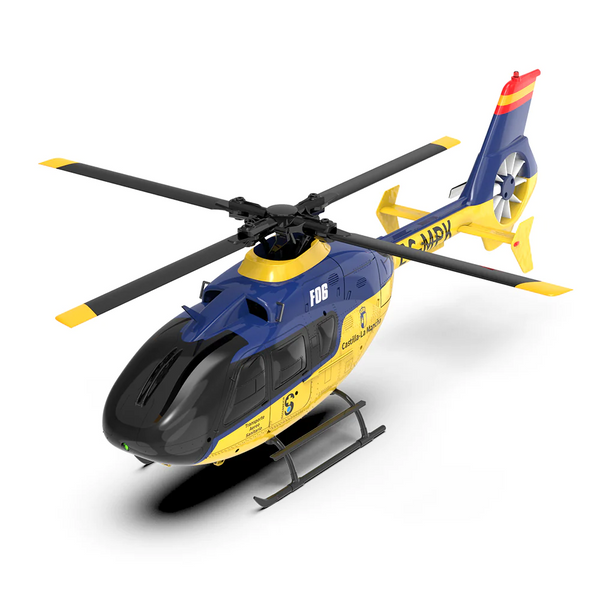 EC135 フライバーレスヘリコプター 6チャンネル(フルセット完成品) YUXIANG F06 EC135 Flybarless RC Helicopter – 6CH 6-Axis Simulation