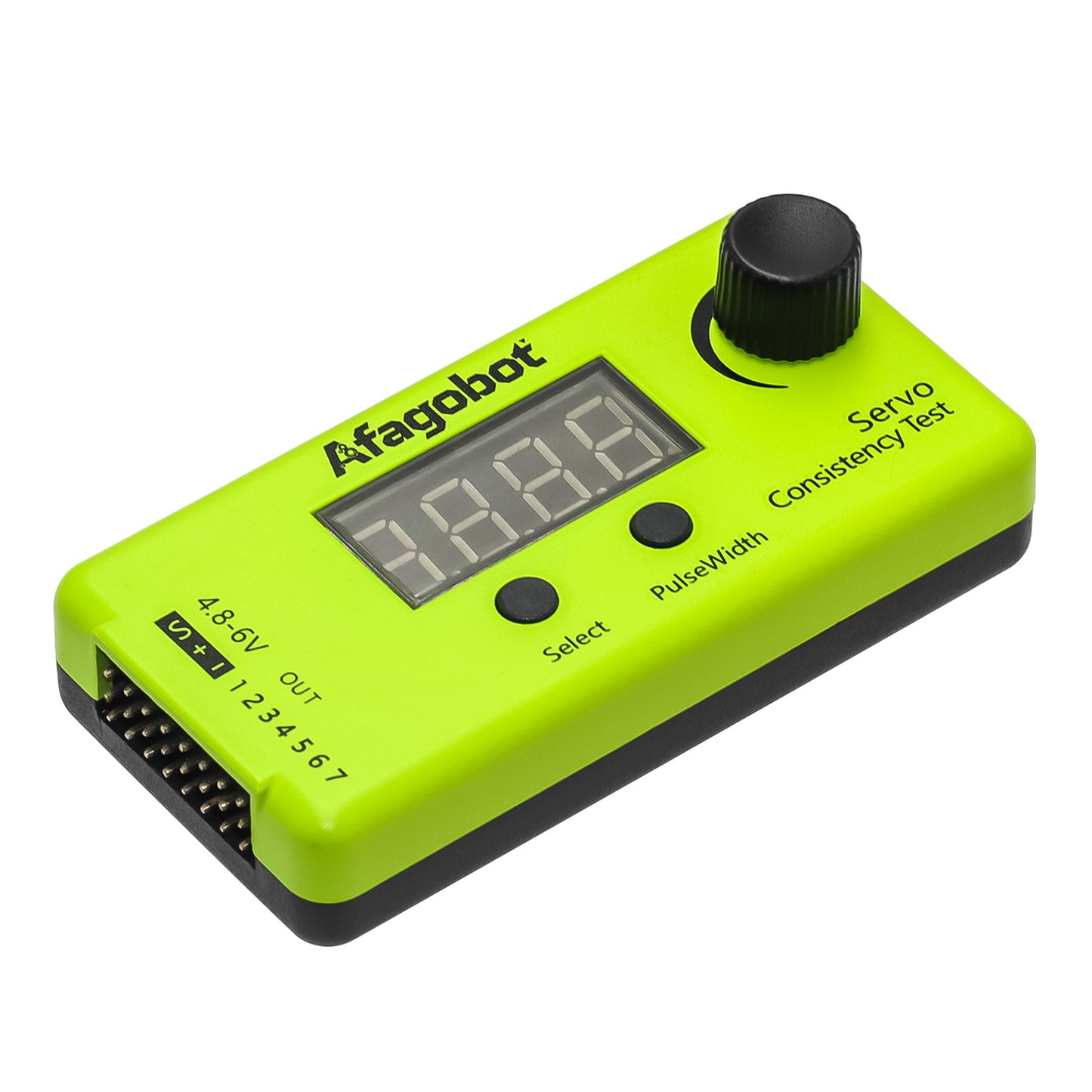Afagobot 4-Channel RC Digital Servo Tester & ESC Consistency Checker – PPM Signal, Analog & Digital Servos (50Hz / 125Hz / 250Hz)