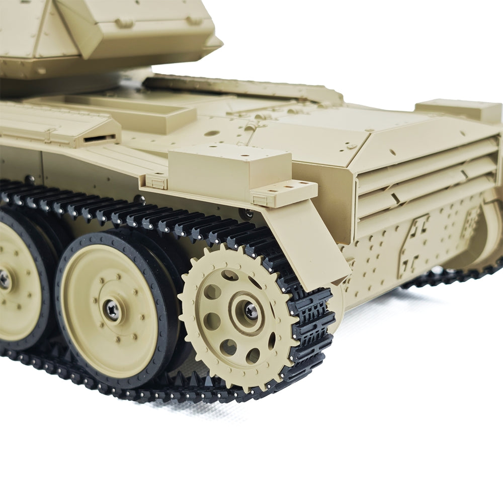 CoolBank G2078 1/16 British Crusader RC Tank – 360° Turret, Dual-Speed, Smoke & Sound Effects