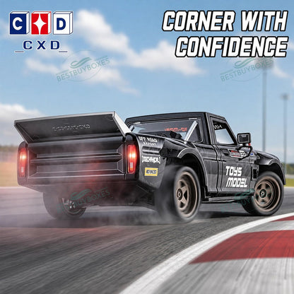 CXD 2401 1/24 4WD RC Drift Truck RTR with Gyro, LED Lights & 2.4GHz Proportional Control