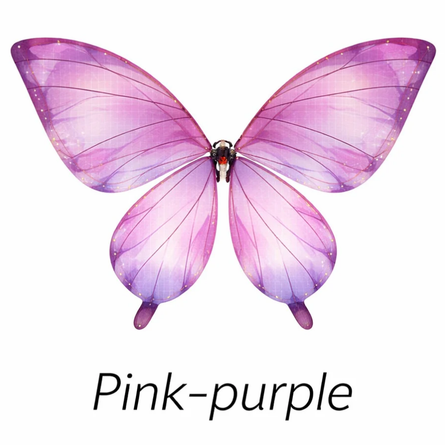 CXRC Bionic Butterfly Ornithopter RC Flapping Wing Aircraft – 70cm Wingspan Handcrafted Flying Butterfly Drone with LED