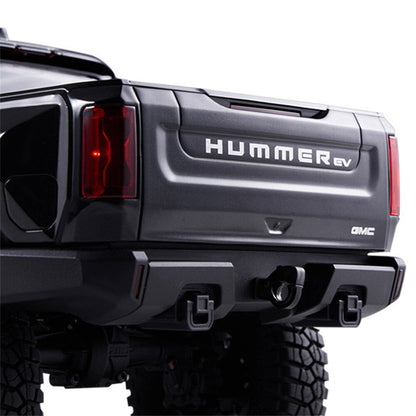 FMS FCX18 Hummer EV RTR 1/18 4WD RC Pickup Truck | Off-Road Rock Crawler |Metal Gear Servo, 2-Speed Transmission