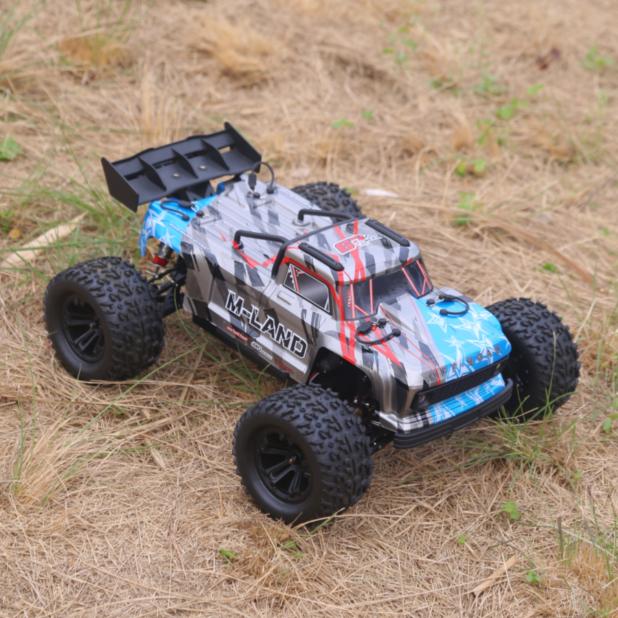 GTFans M606 1/12 Scale 4WD Brushless RC Monster Truck – 68km/h, 3S LiPo, Carbon Fiber Chassis, RTR