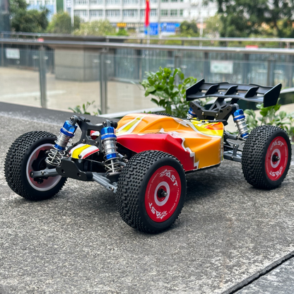 GTFans M610 1/12 RC Buggy – 60km/h High-Speed 4WD Brushless Off-Road Car with CF Chassis & 2.4GHz Remote