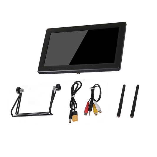 Hawkeye Captain H 10.2" FPV Monitor DVR HDMI Input 5.8GHz/6-7-8GHz 232CH Dual Receiver High Brightness 1000 Lux