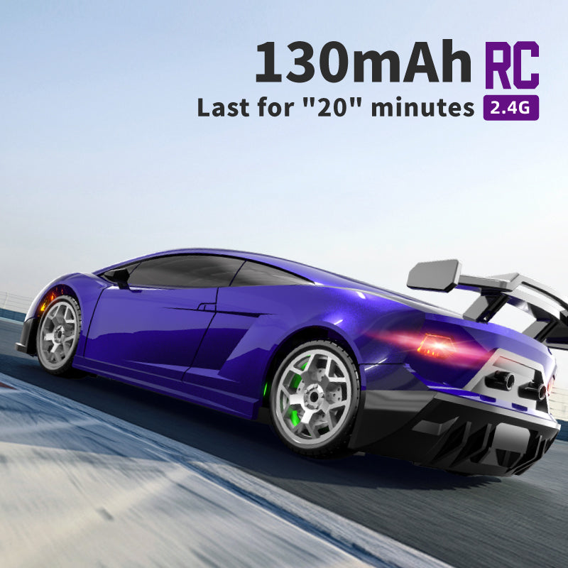 Haiboxing HBX 2198 1/43 Scale RC Drift Car – 4WD Mini Remote Control Car with Coreless Motor, Gyro Assist & LED Lights