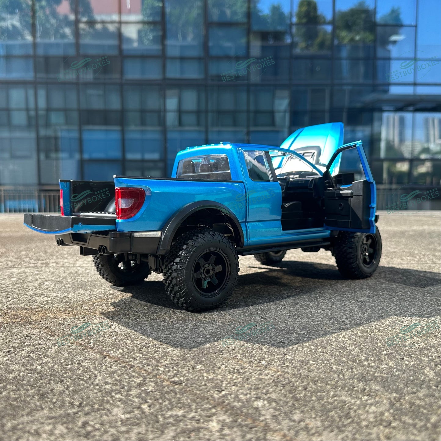 Hstar F150 1/12 Raptor 4WD RC Crawler Truck RTR with Metal Drivetrain & LED Lights