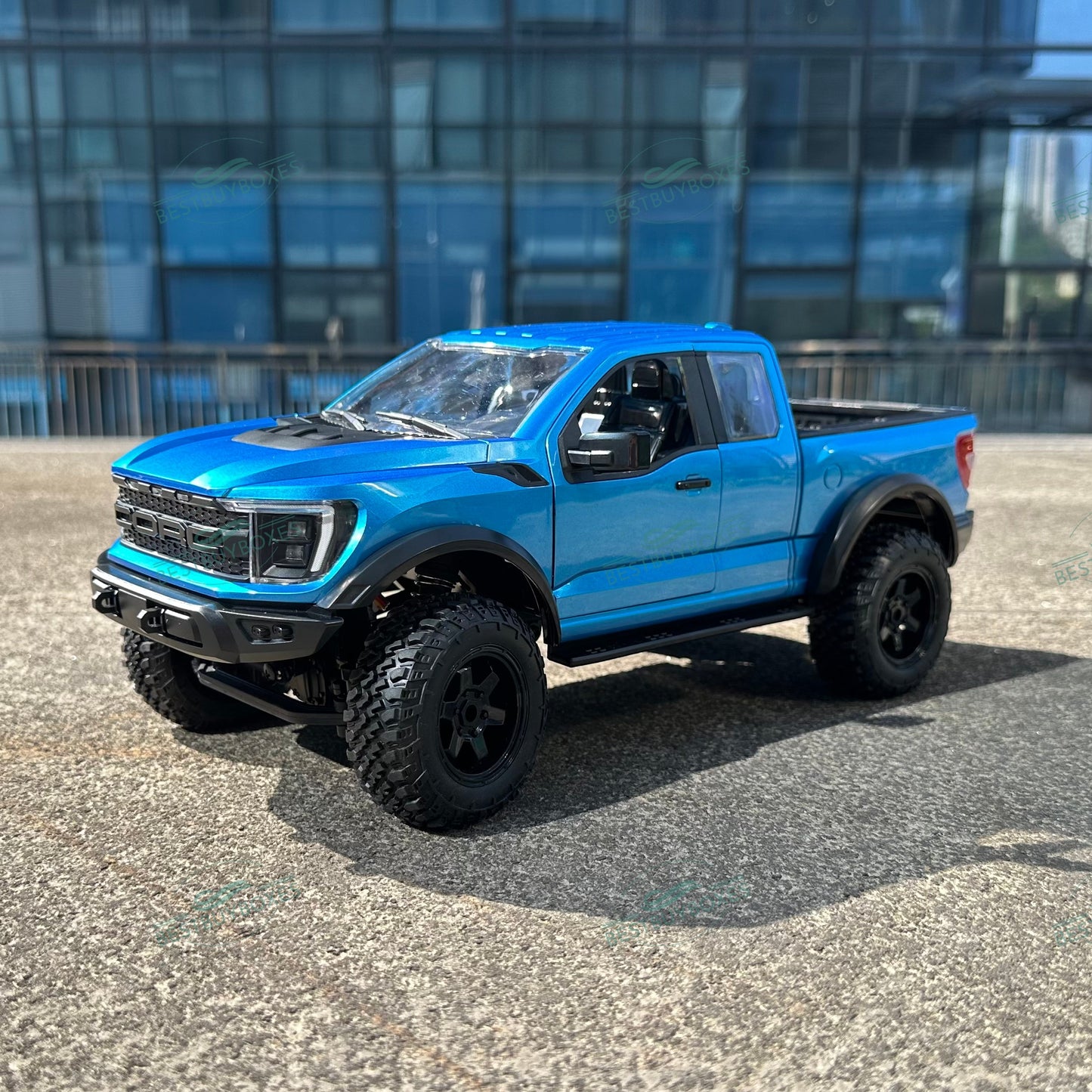 Hstar F150 1/12 Raptor 4WD RC Crawler Truck RTR with Metal Drivetrain & LED Lights