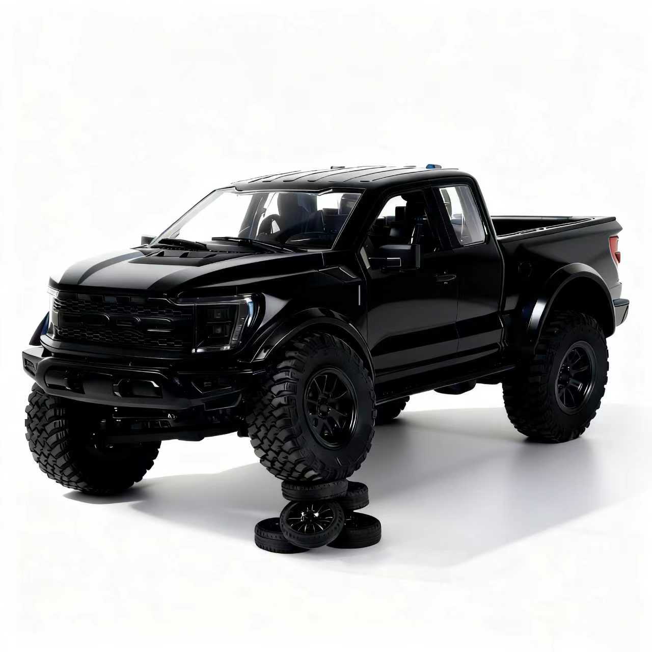 Hstar F150 1/12 Raptor 4WD RC Crawler Truck RTR with Metal Drivetrain & LED Lights