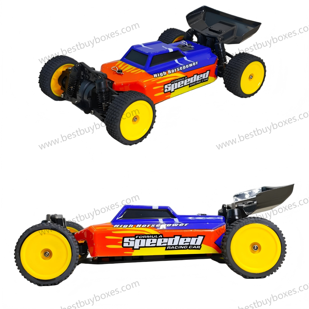 Jiabaile 1/24 4WD RC Buggy – Brushed or Brushless Mini Off-Road RC Car