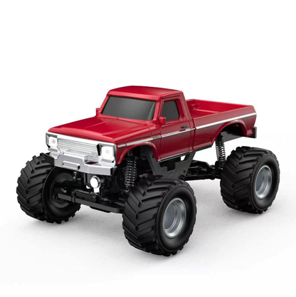 (GITEKI)Jiabaile 360​​1 / 3602 1/36スケール ミニ4WD RCクローラー - マイクロオフロードロッククライマー メタルホイール、比例制御、3速スロットル付き
