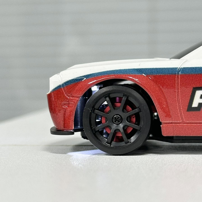Jiabaile 1/36 Full Proportional 4WD Mini RC Drift & Racing Car with Gyro – Carbon Fiber Chassis, LED Lights, 25km/h