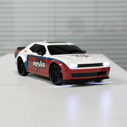 Jiabaile 1/36 Full Proportional 4WD Mini RC Drift & Racing Car with Gyro – Carbon Fiber Chassis, LED Lights, 25km/h