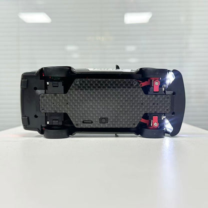 Jiabaile 1/36 Full Proportional 4WD Mini RC Drift & Racing Car with Gyro – Carbon Fiber Chassis, LED Lights, 25km/h