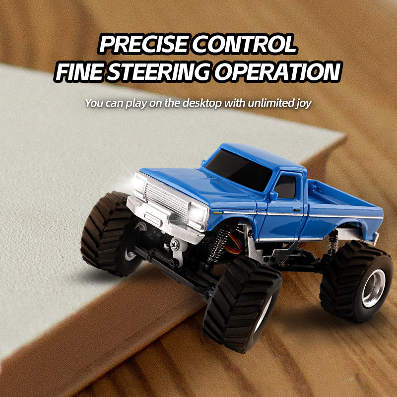Jiabaile 3601 / 3602 1/36 Scale Mini 4WD RC Crawler – Micro Off-Road Rock Climber with Metal Wheels, Proportional Control, 3-Speed Throttle