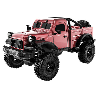 JJRC C8813 4WD 2.4G Rock Crawler Off-Road RC Truck with LED Lights – High Torque Motor, 12km/h Speed, 500mAh Li-ion Battery